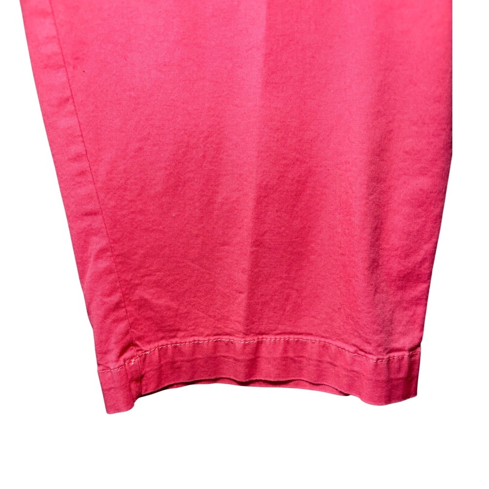 Draper's & Damons Pink Cargo Capri Pants PL Womens Elastic Waist Cropped Trouser - Picture 5 of 8